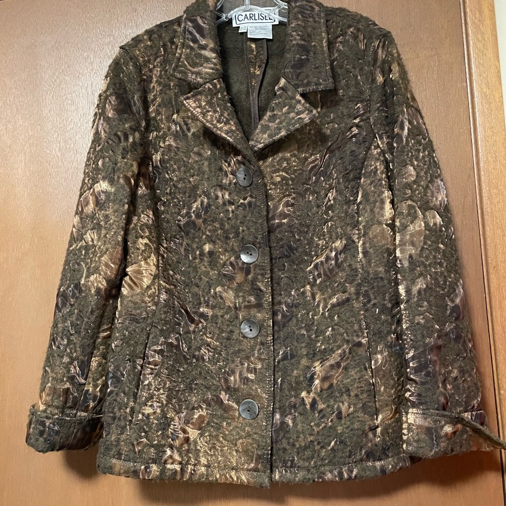 Carlisle Women's Brown iridescent Jacket